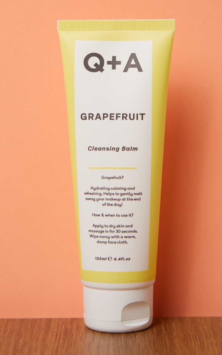 Q+A Grapefruit Cleansing Balm image 3