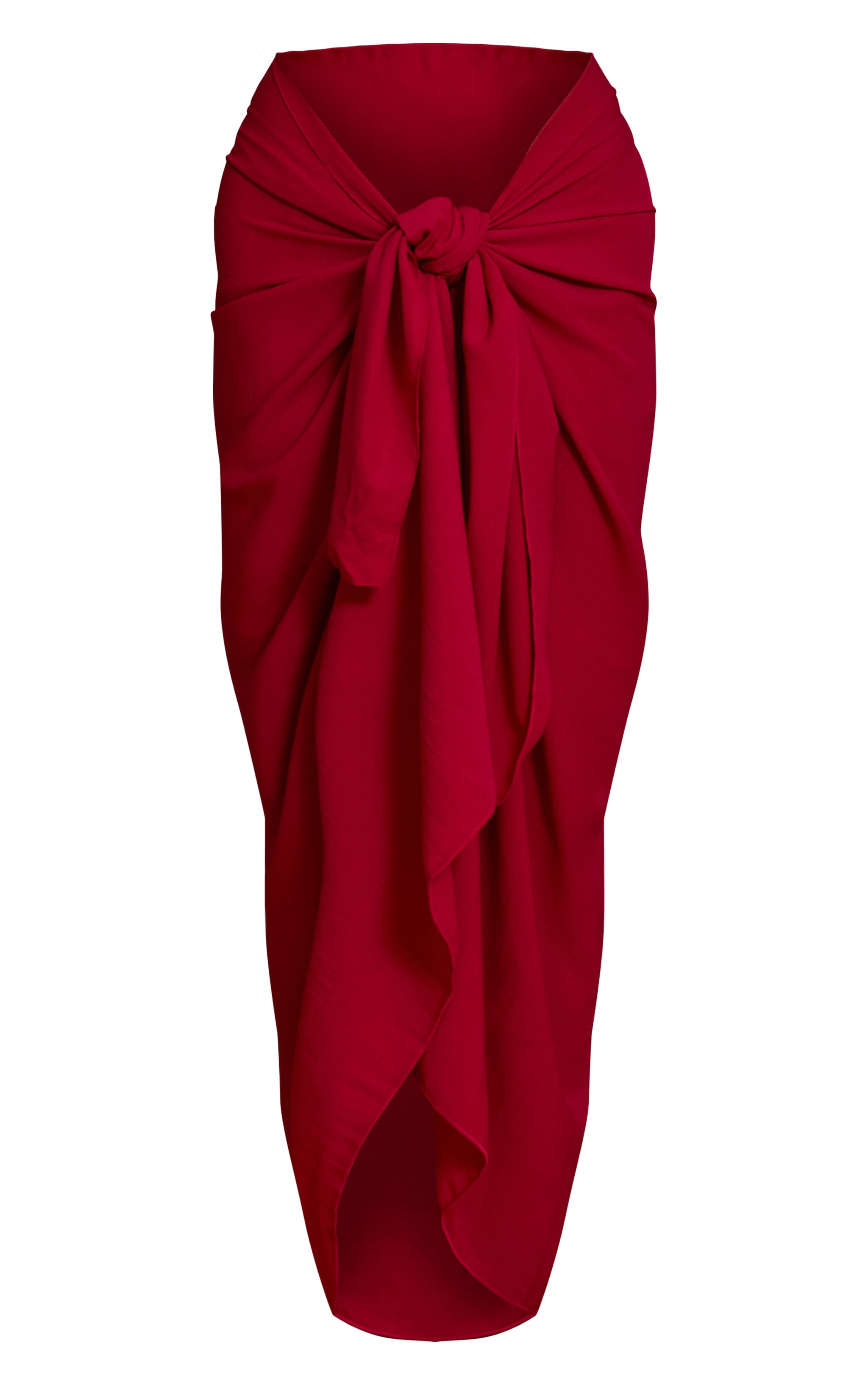 Magenta Woven Floaty Maxi Sarong image 5