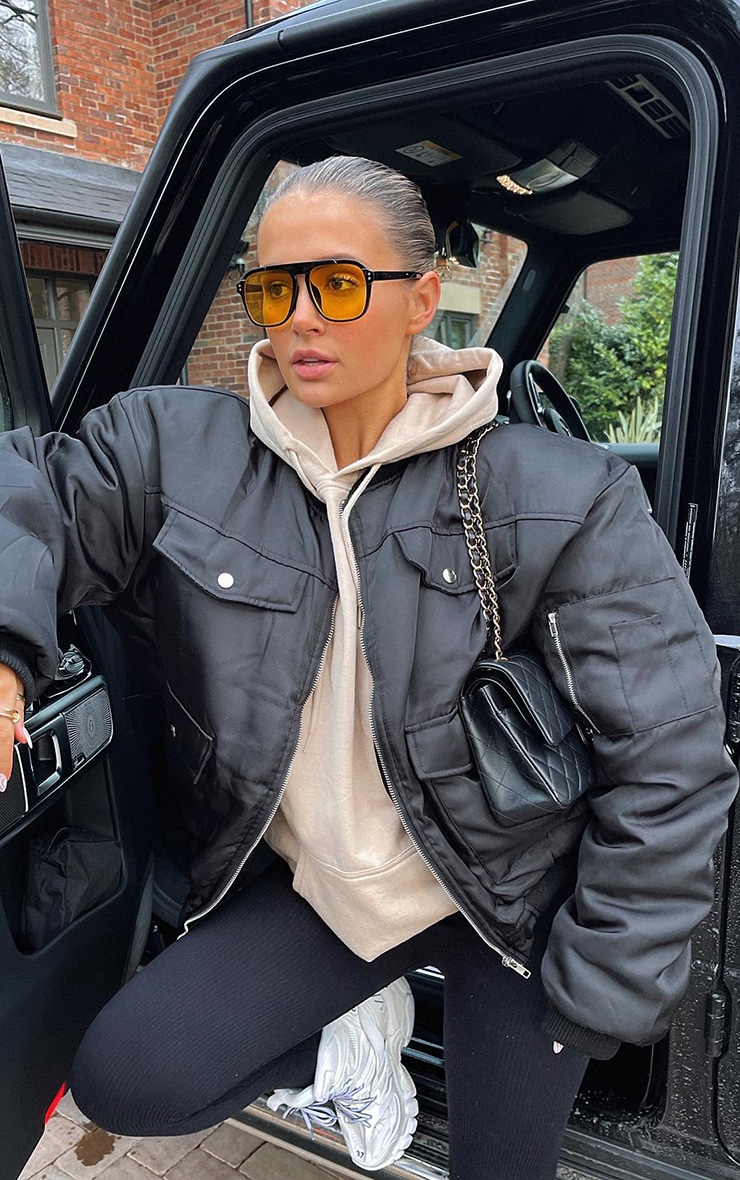 Hoodie oversize sable classique