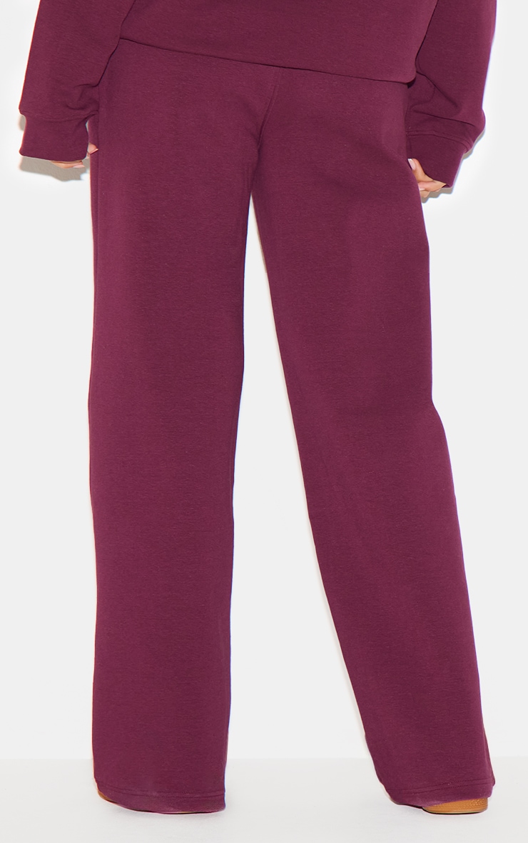 Plum Premium Interlock Straight Leg Joggers image 3