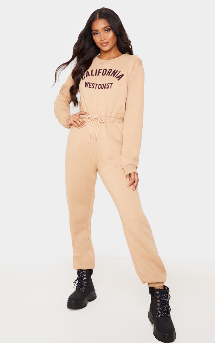 Sand California Long Sleeve Jumpsuit