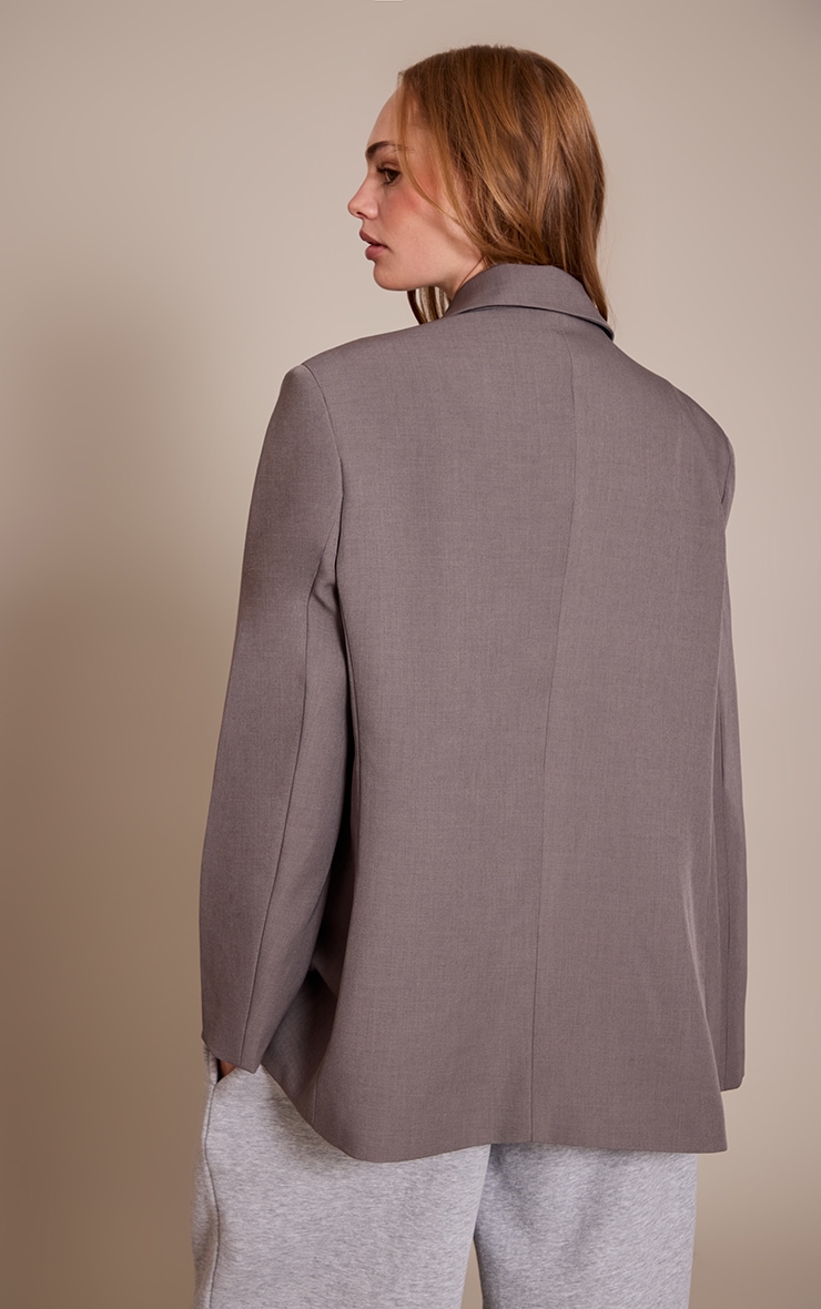 Charcoal Oversized Blazer image 2