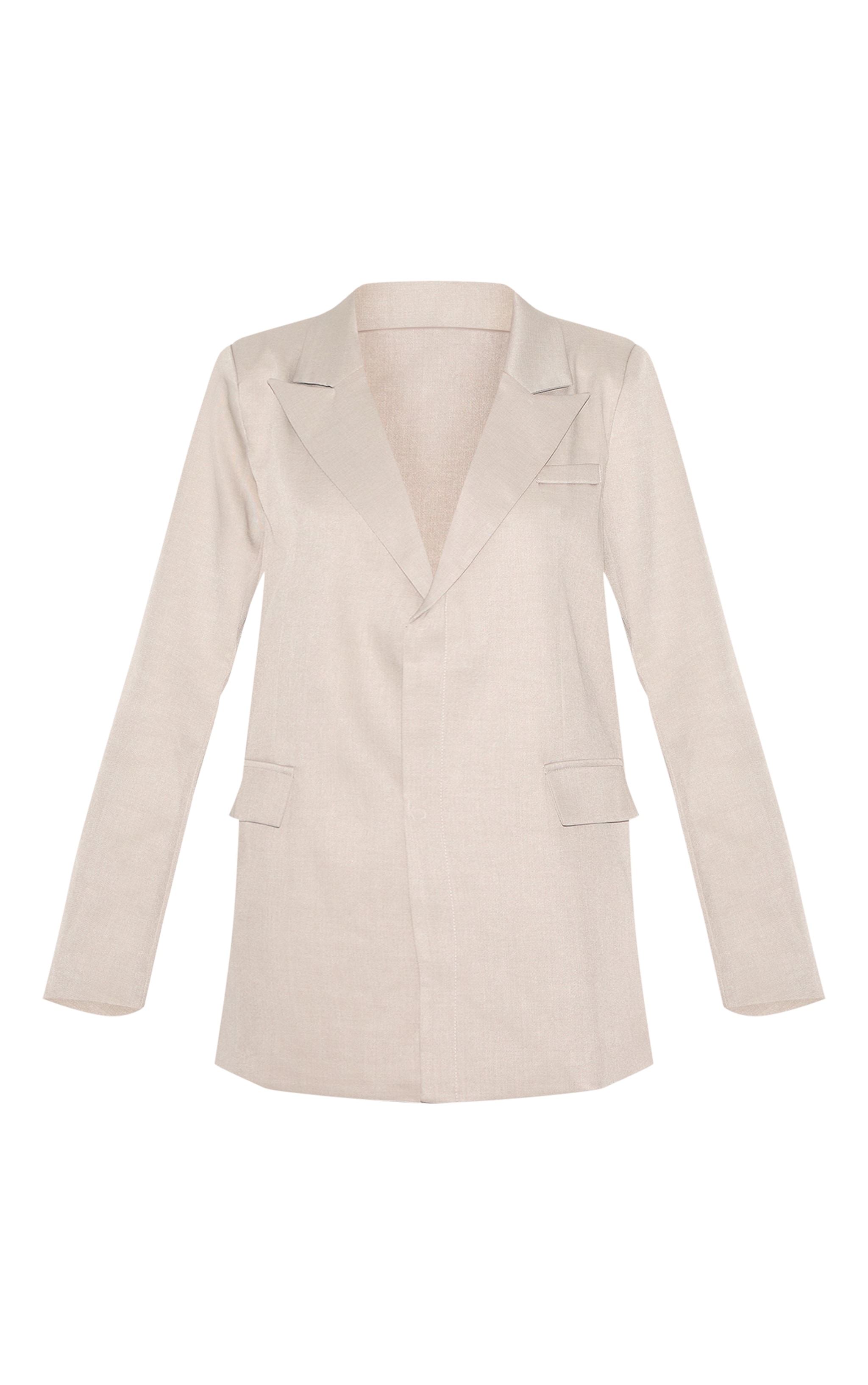 Robe blazer gris pierre image 5