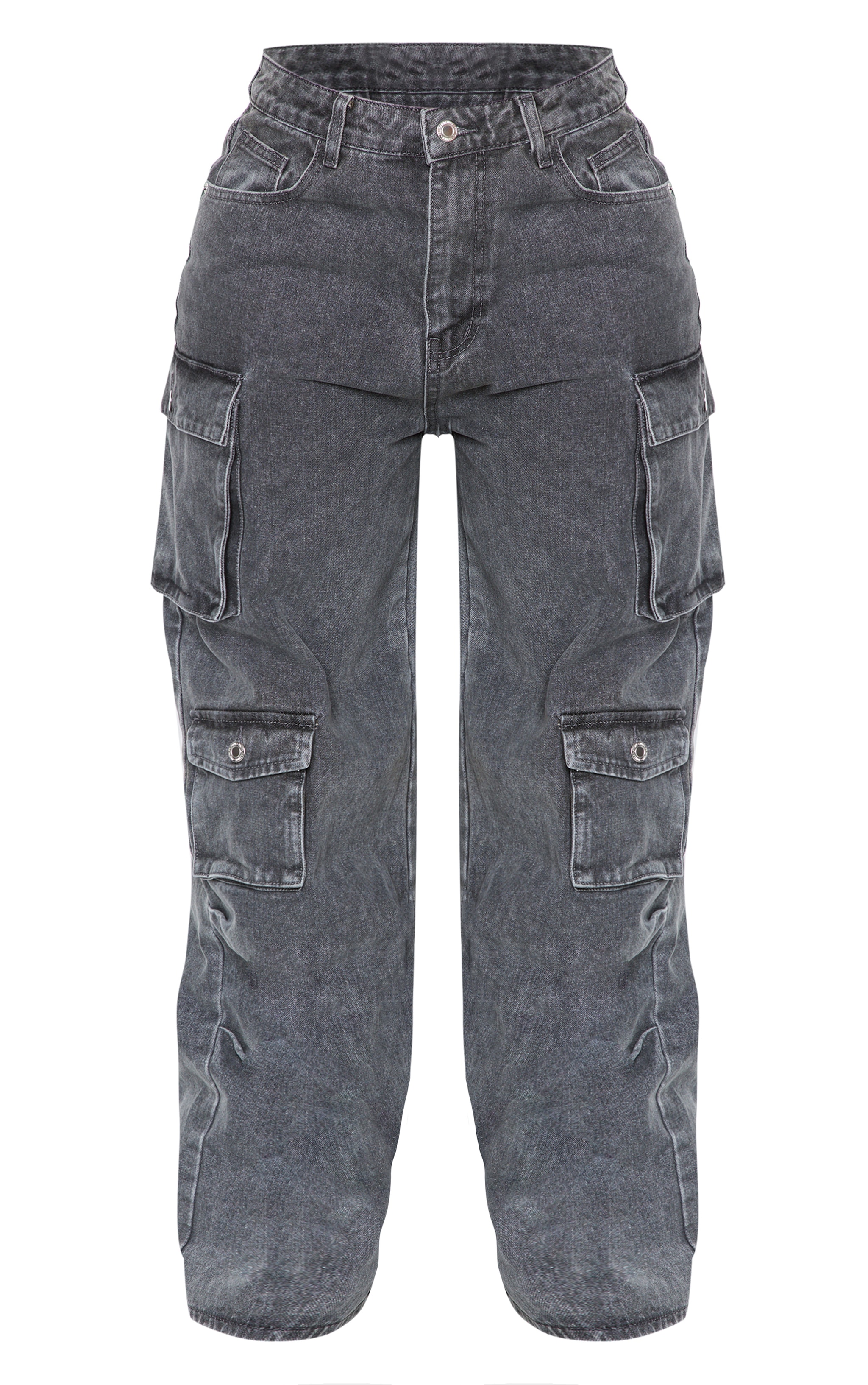 デニム・ジーパン RONRON HEART POCKET CARGO DENIM PANTS CHARCOAL RONRON HEART POCKET CARGO DENIM PANTS CHARCOAL – SeoulSeoul