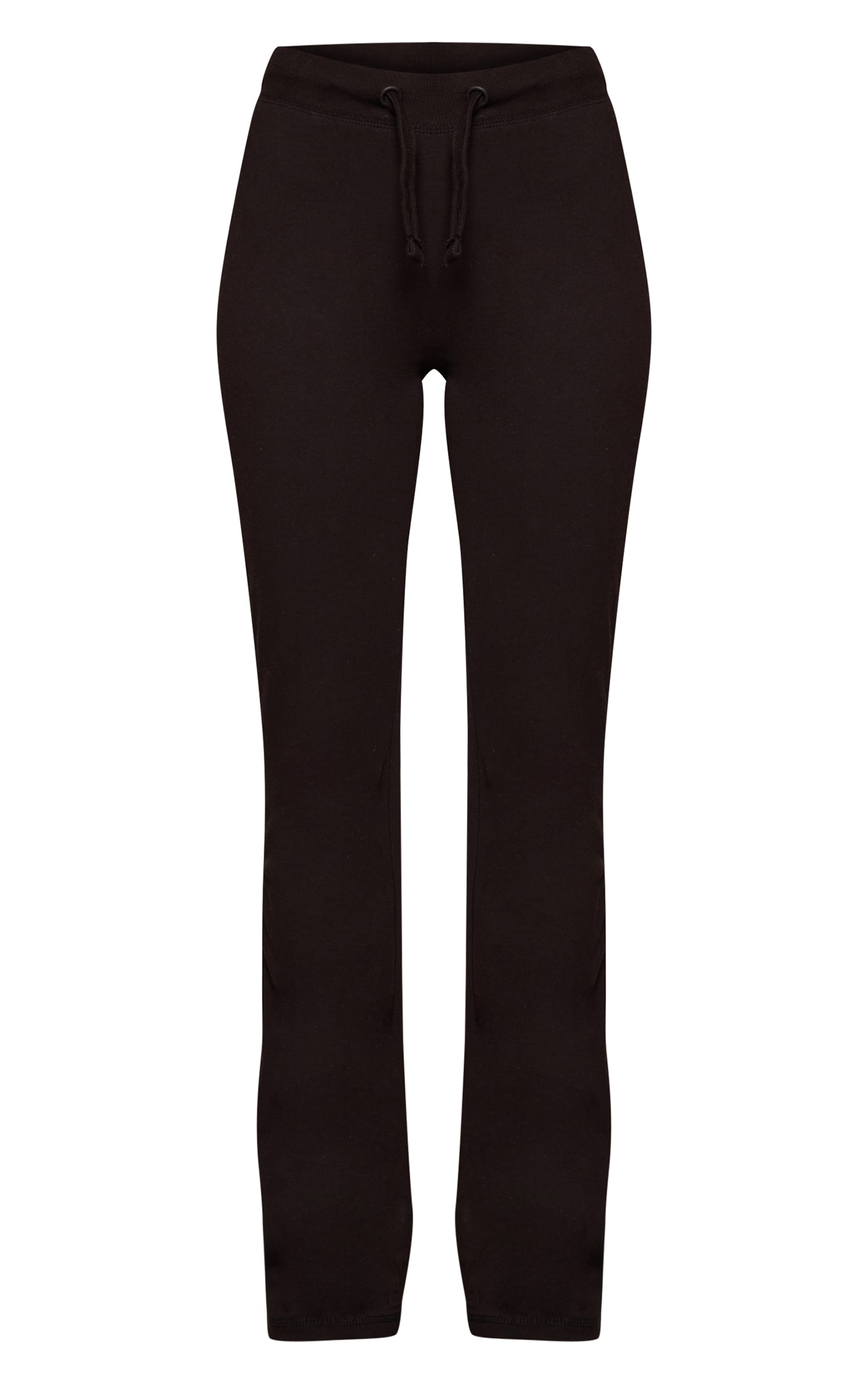 Tall Black Low Rise Skinny Flare Pants image 5