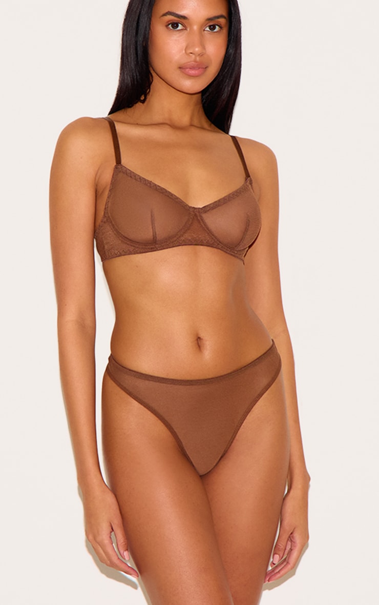 String en mesh chocolat image 4