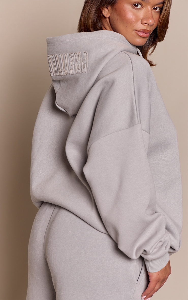 Shape PRETTYLITTLETHING Grey Hoodie image 4