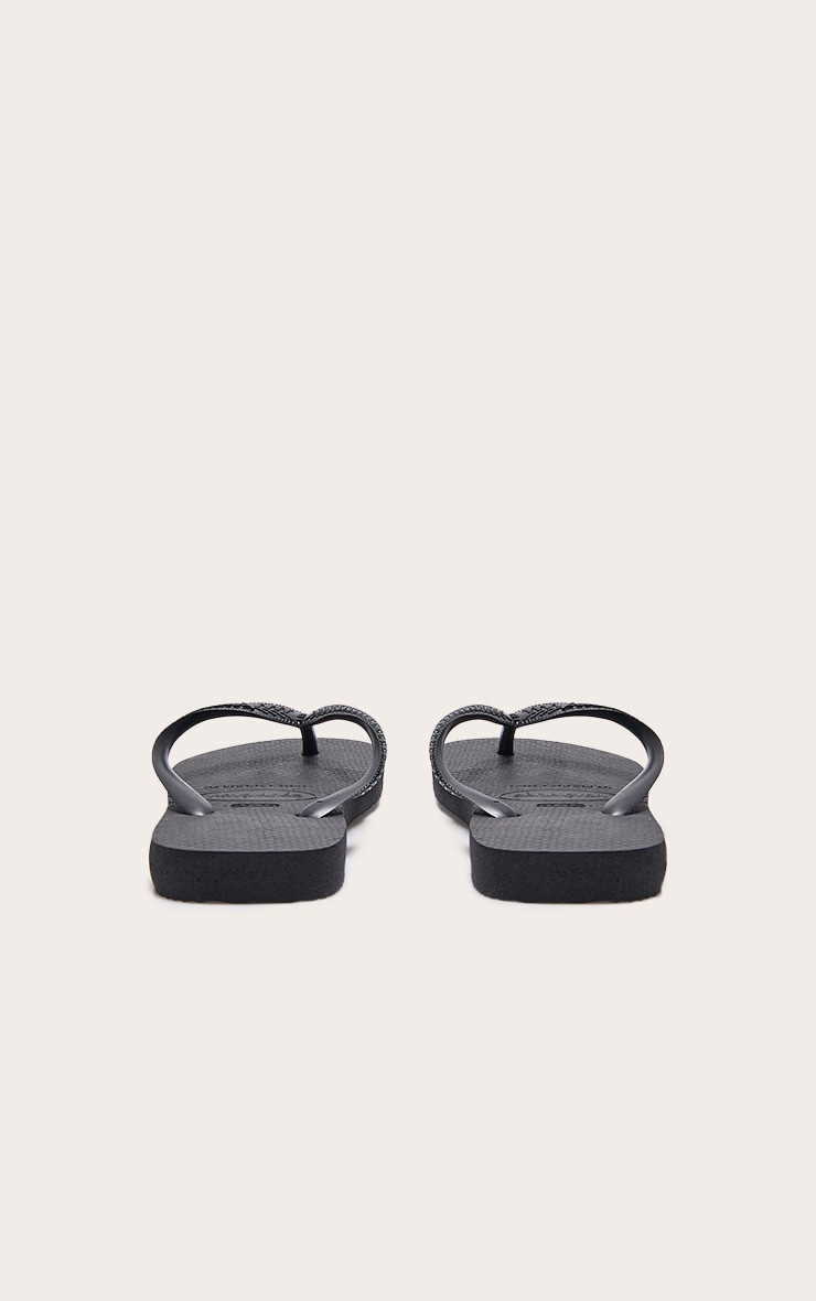 Black Havaianas Top Flip Flops image 5