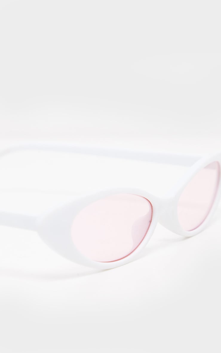 white lens sunglasses