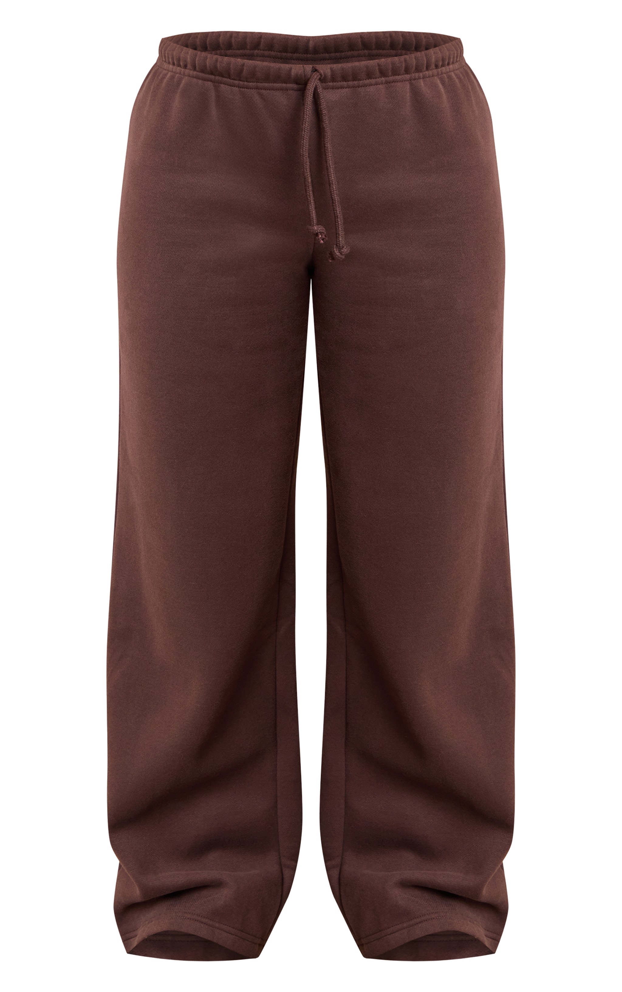 Petite Chocolate Thin Waistband Straight Leg Sweatpants  image 5