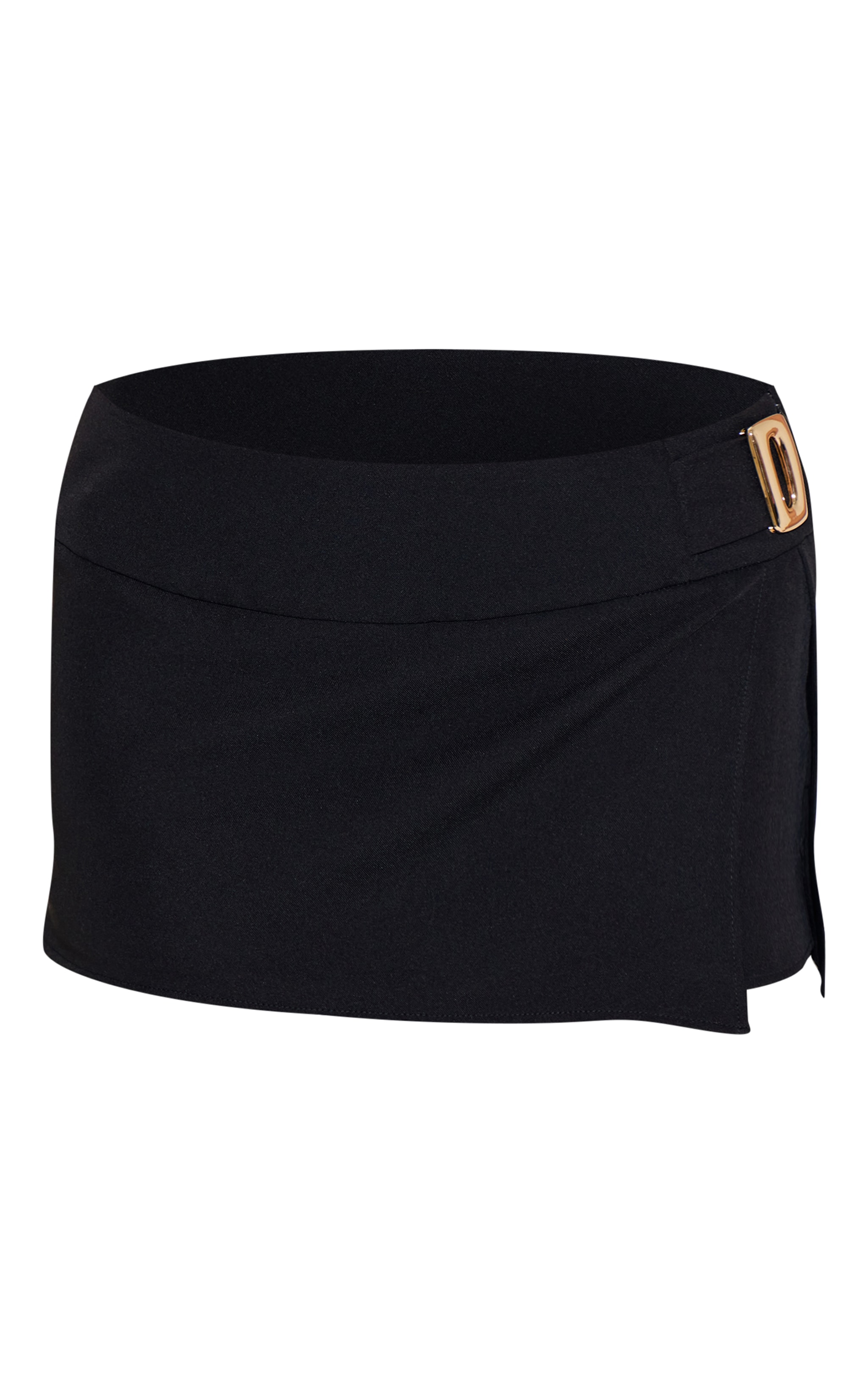 Black Trim Detail Mini Skort image 6