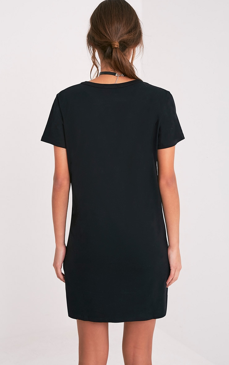 Snoop Dogg Black T Shirt Dress | Dresses | PrettyLittleThing