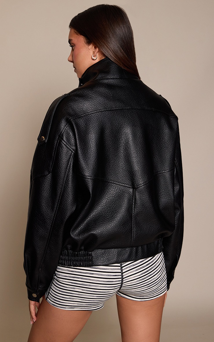 Multi Soft Rib Striped Hot Pant  image 3