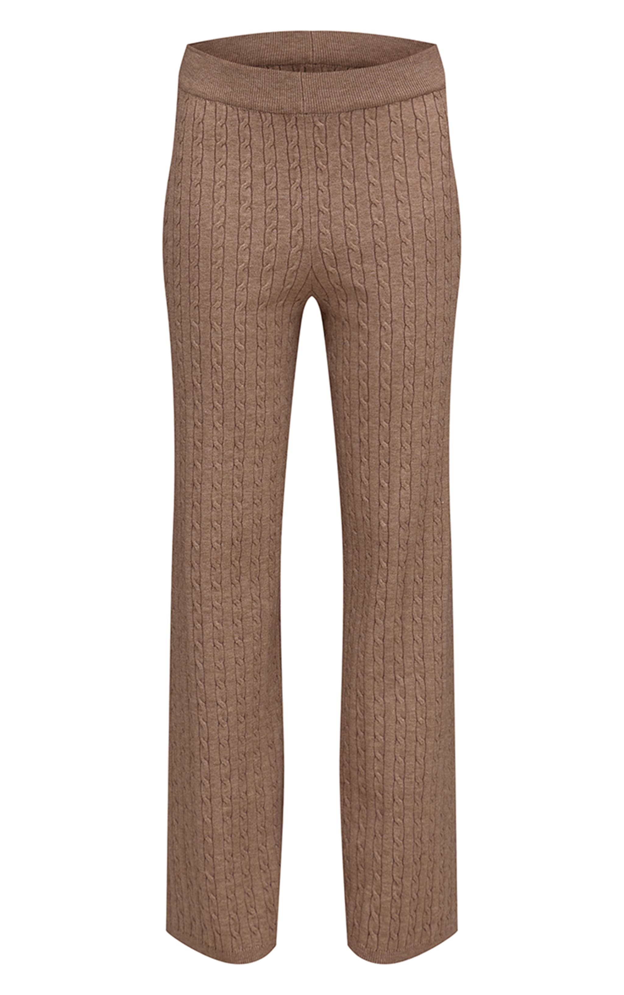 Stone Baby Cable Knit Wide Leg Pants  image 5