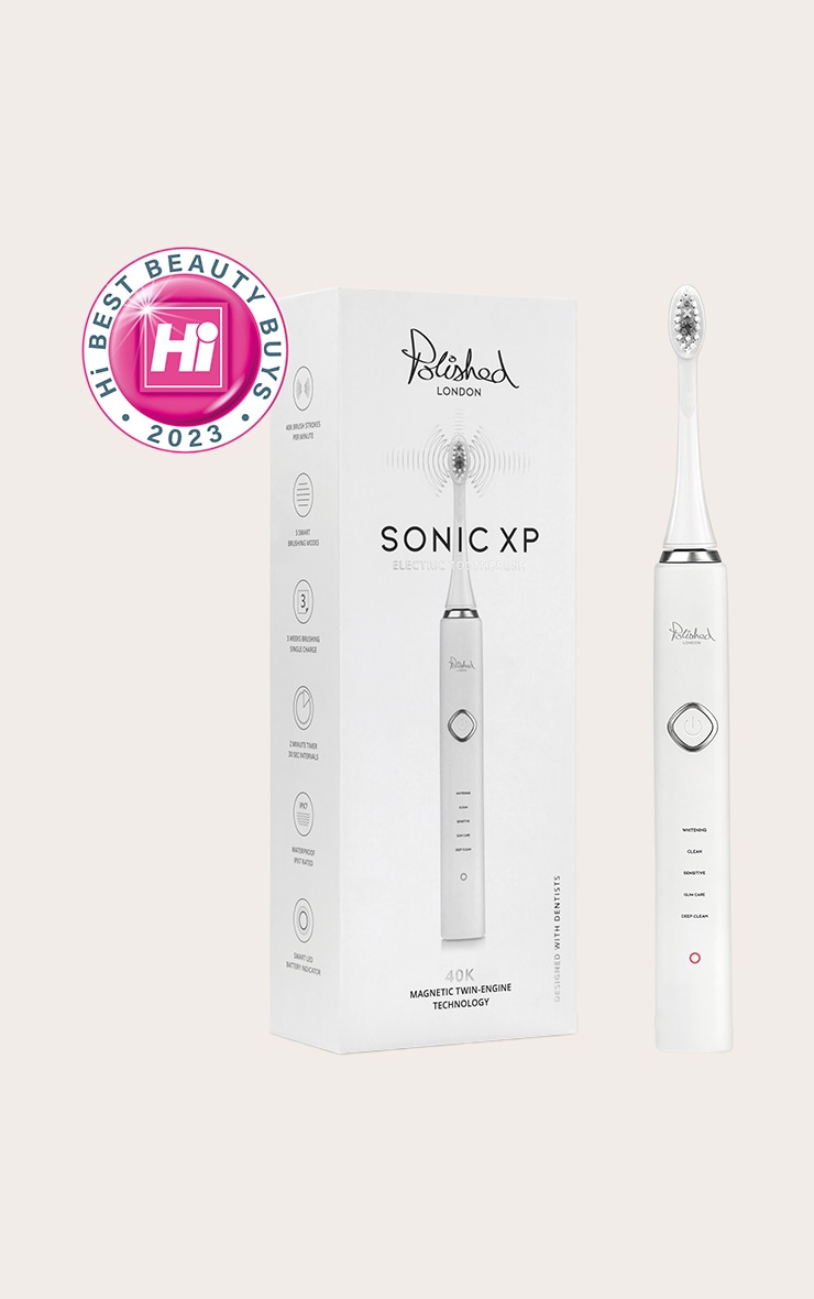 Polished London Sonic Xp Electric Toothbrush White image 2