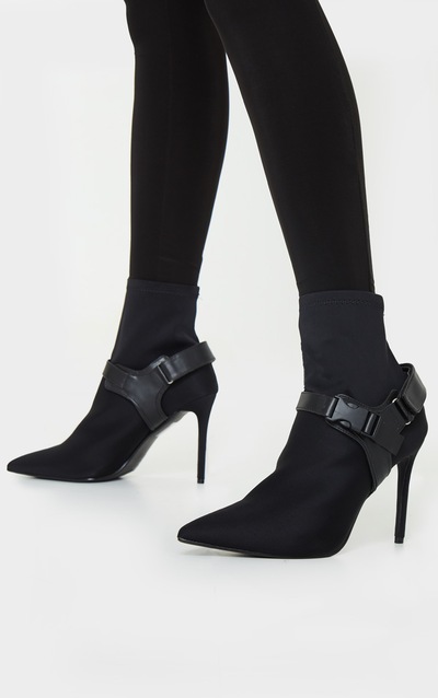 bottine chaussette paillette