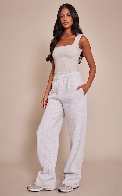 Tall Pantalon en sweat droit gris cendré