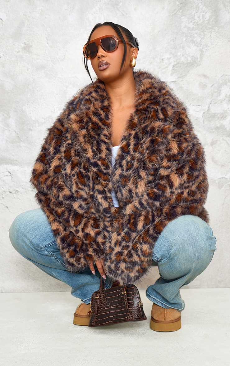【送料&関税込】Dsquared2 Leopard Calf Hair Cropped Jacket Dsquared2 Leopard Calf Hair Cropped Jacket | italist, ALWAYS