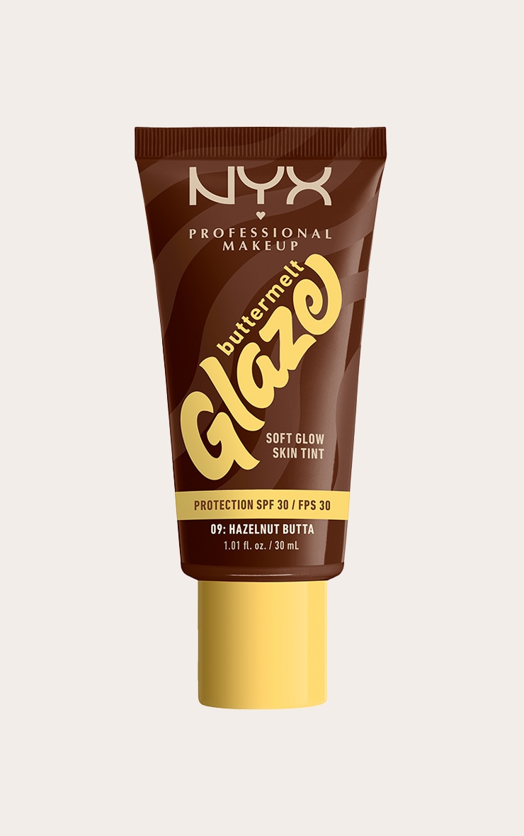 NYX PMU Fond de teint beurré teinté glowy Glaze SPF Hazelnut Butta image 1
