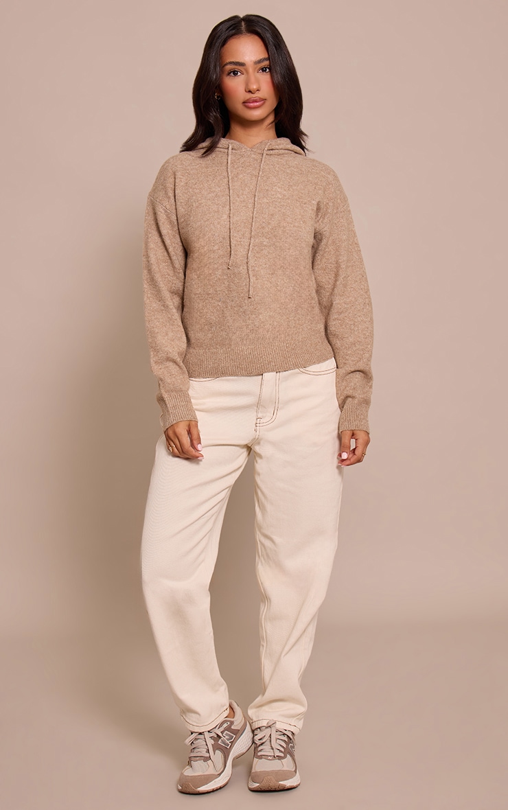 Petite Pebble Knitted Hoodie image 3