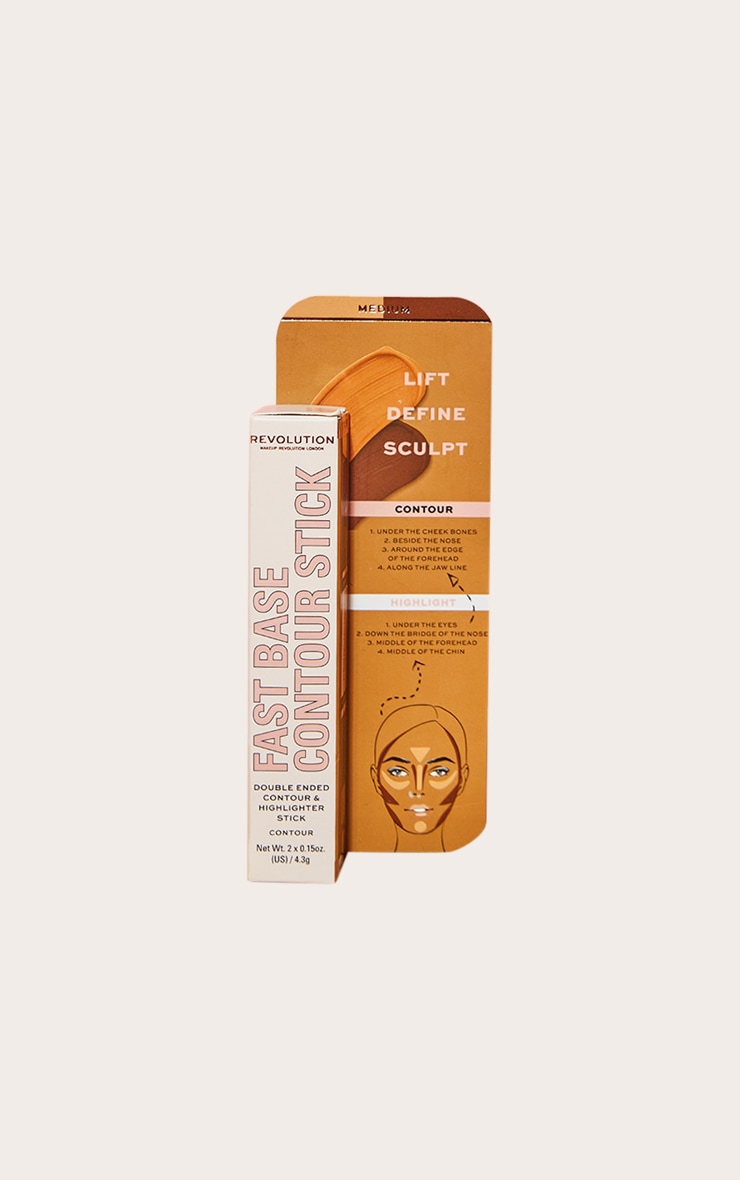 Makeup Revolution Stick de contour Fast Base Medium image 1