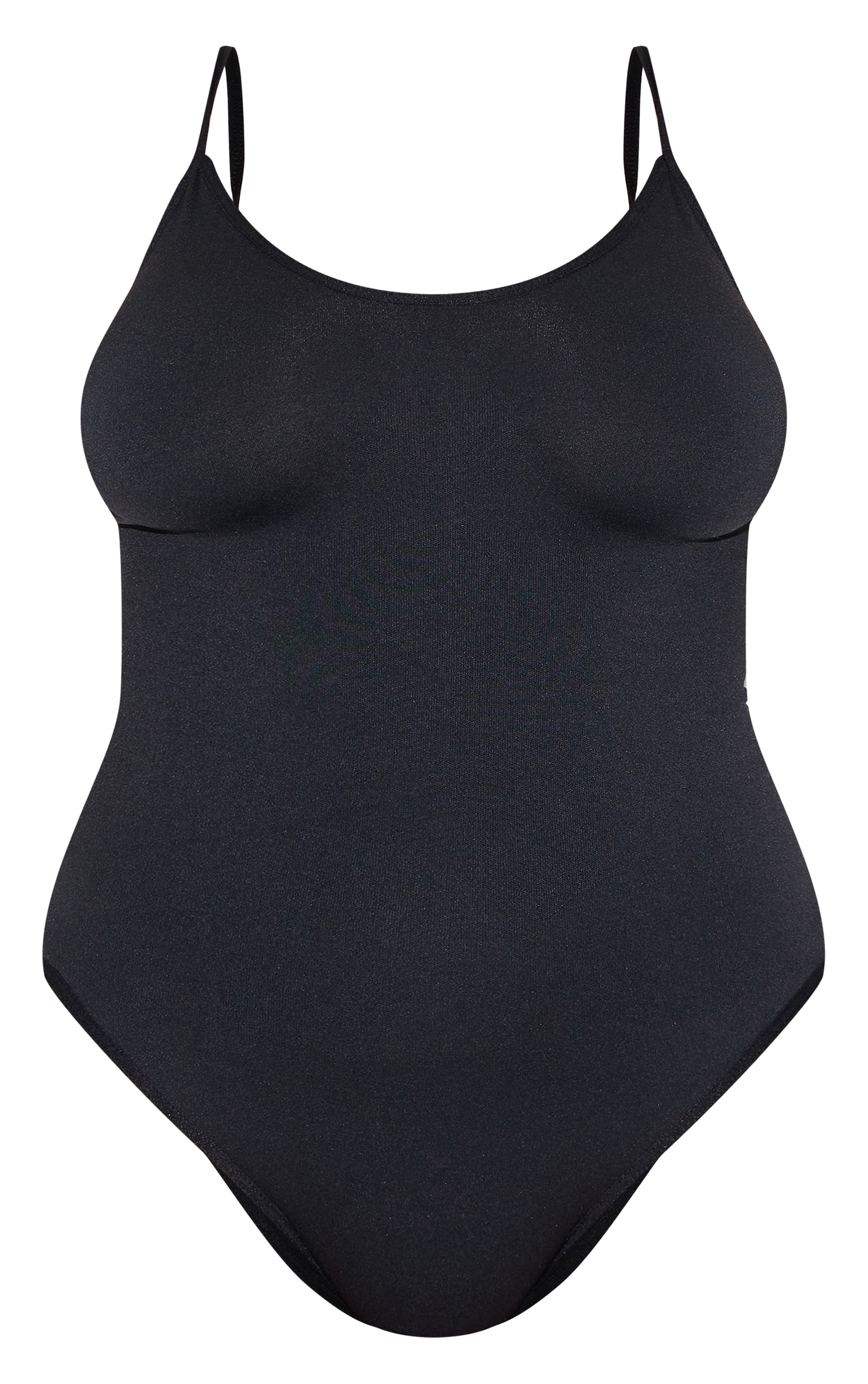 Body noir à coutures apparentes et détail bonnets moulés image 5