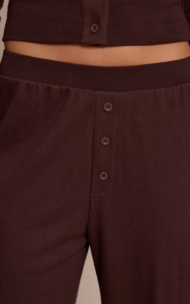 Tall Chocolate Wide Leg Pants image 4