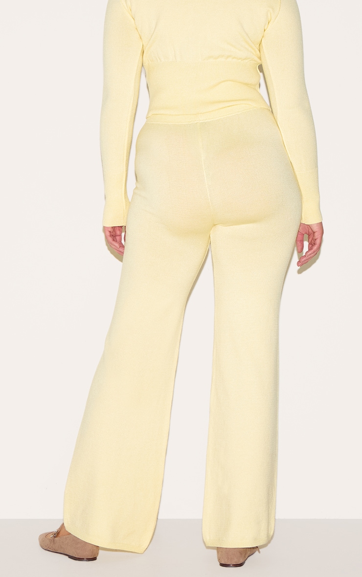 Shape Lemon Knitted Tie Waist Pants image 3