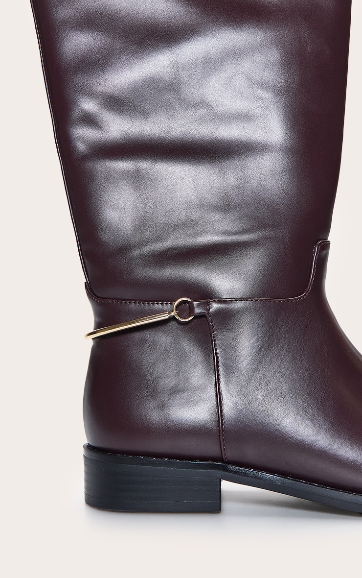 Plum Riding Knee Boot image 5