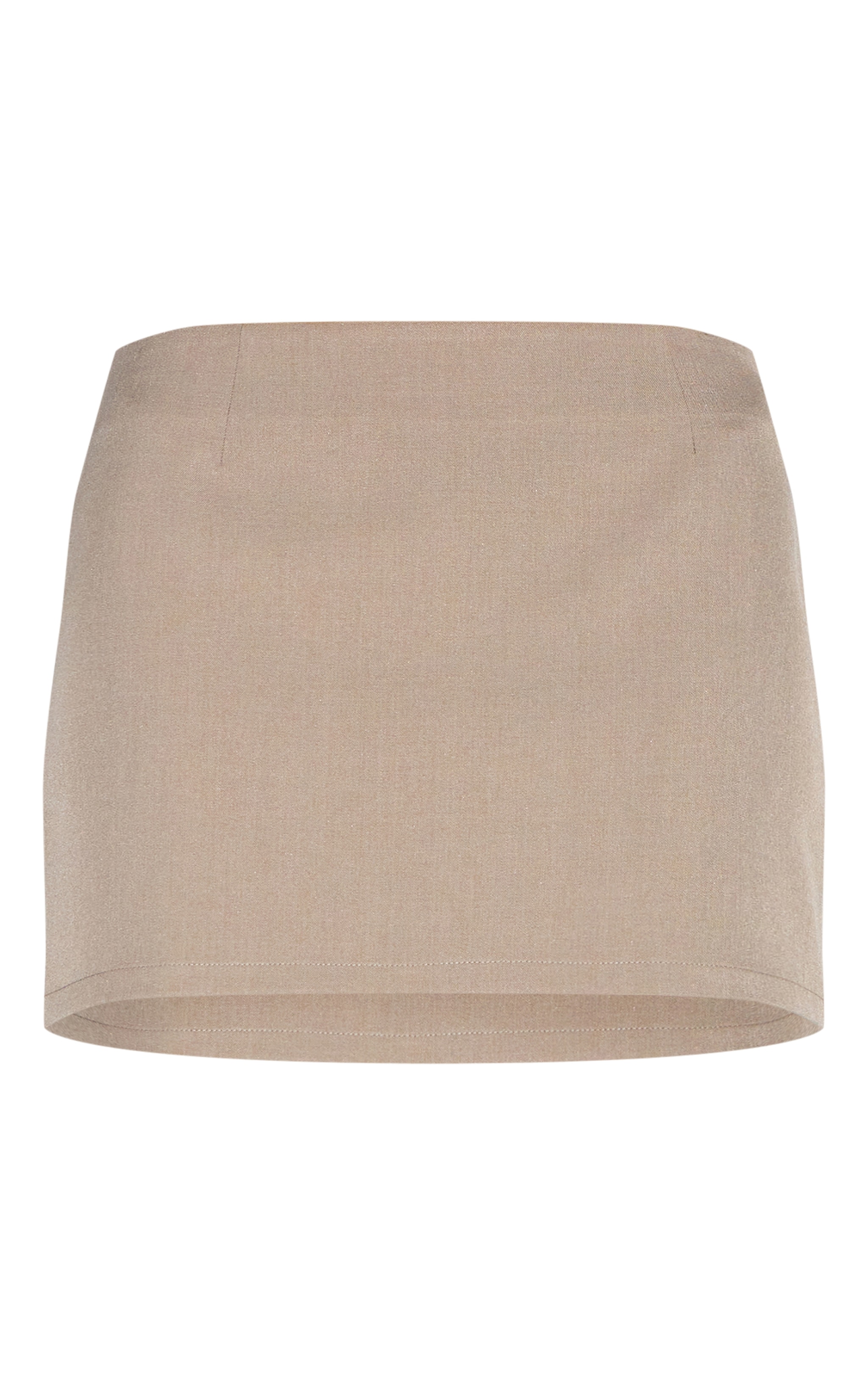Mushroom Woven Mid Rise Mini Skirt image 6
