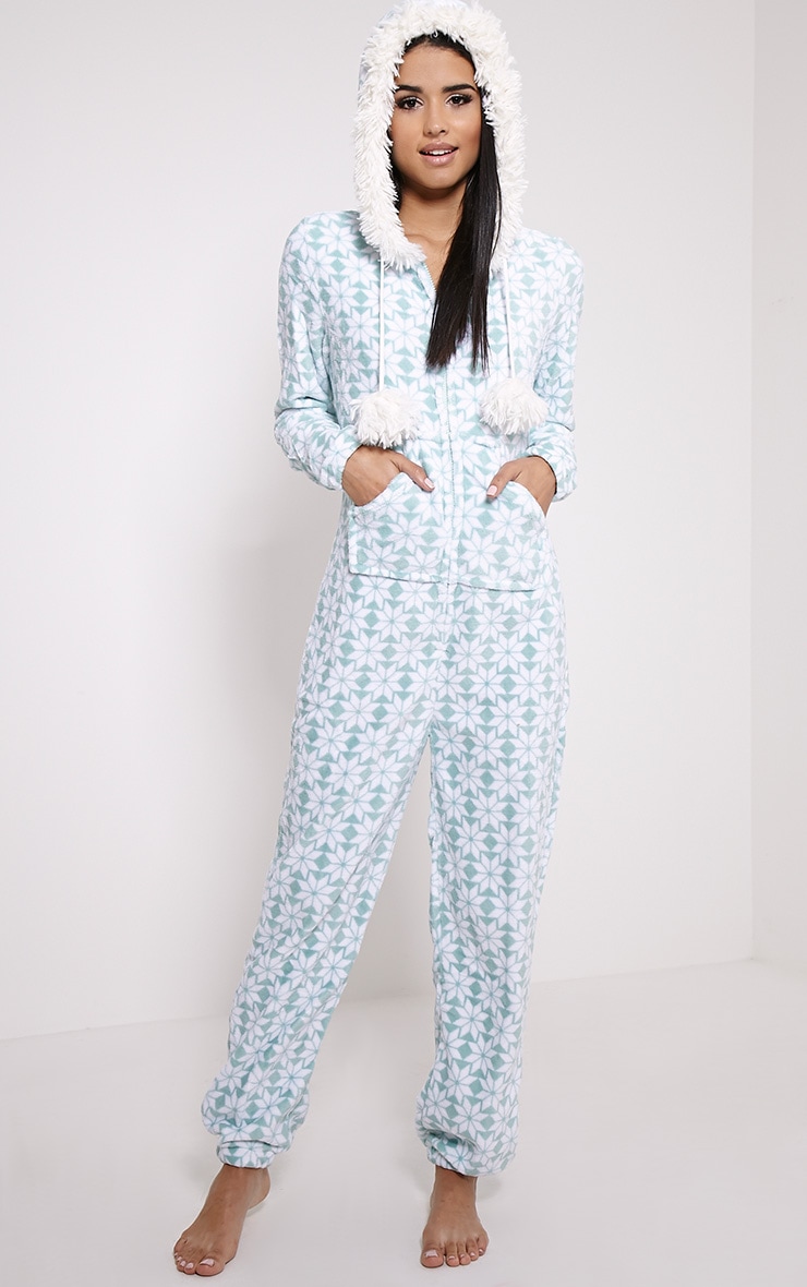 Snowflake Onesie Jumpers PrettyLittleThing