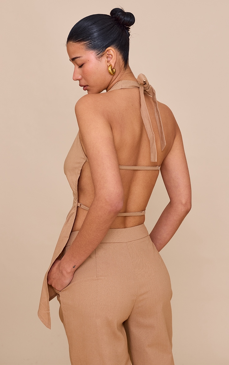 Sand Halterneck Top image 2