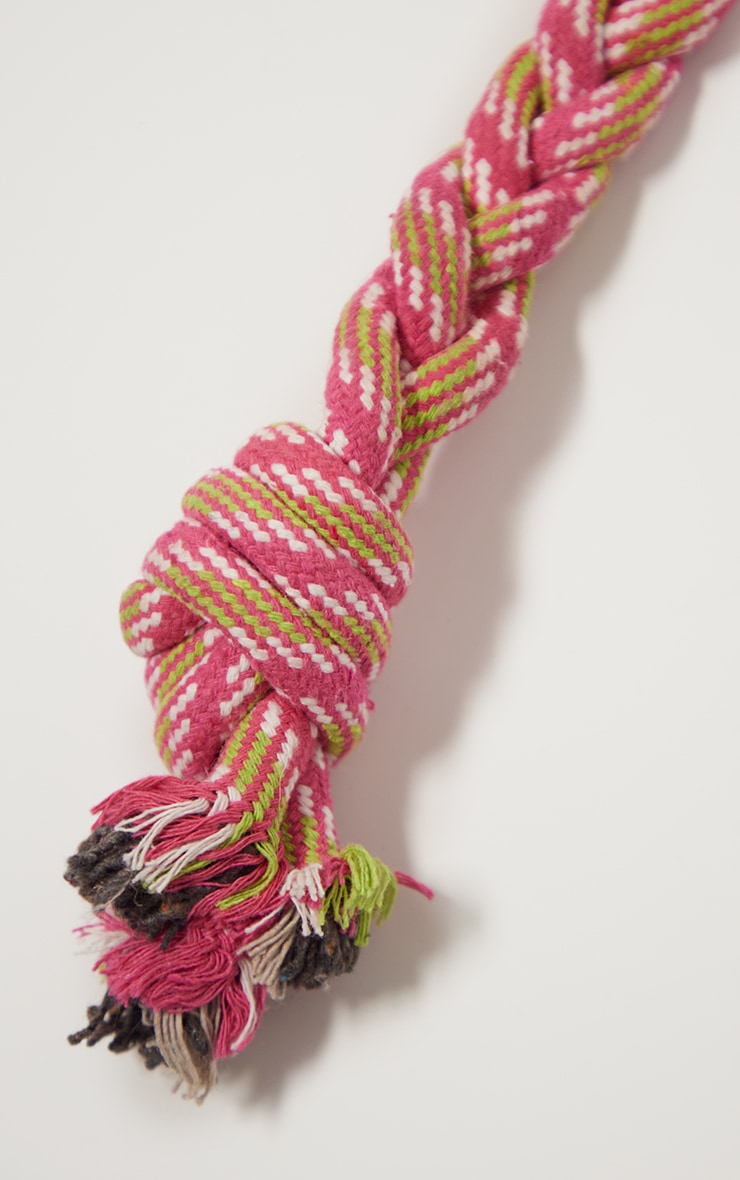 Pink Rope Dog Tug Toy image 3