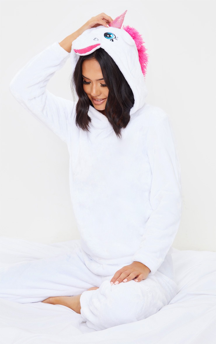 White Unicorn Soft Twosie