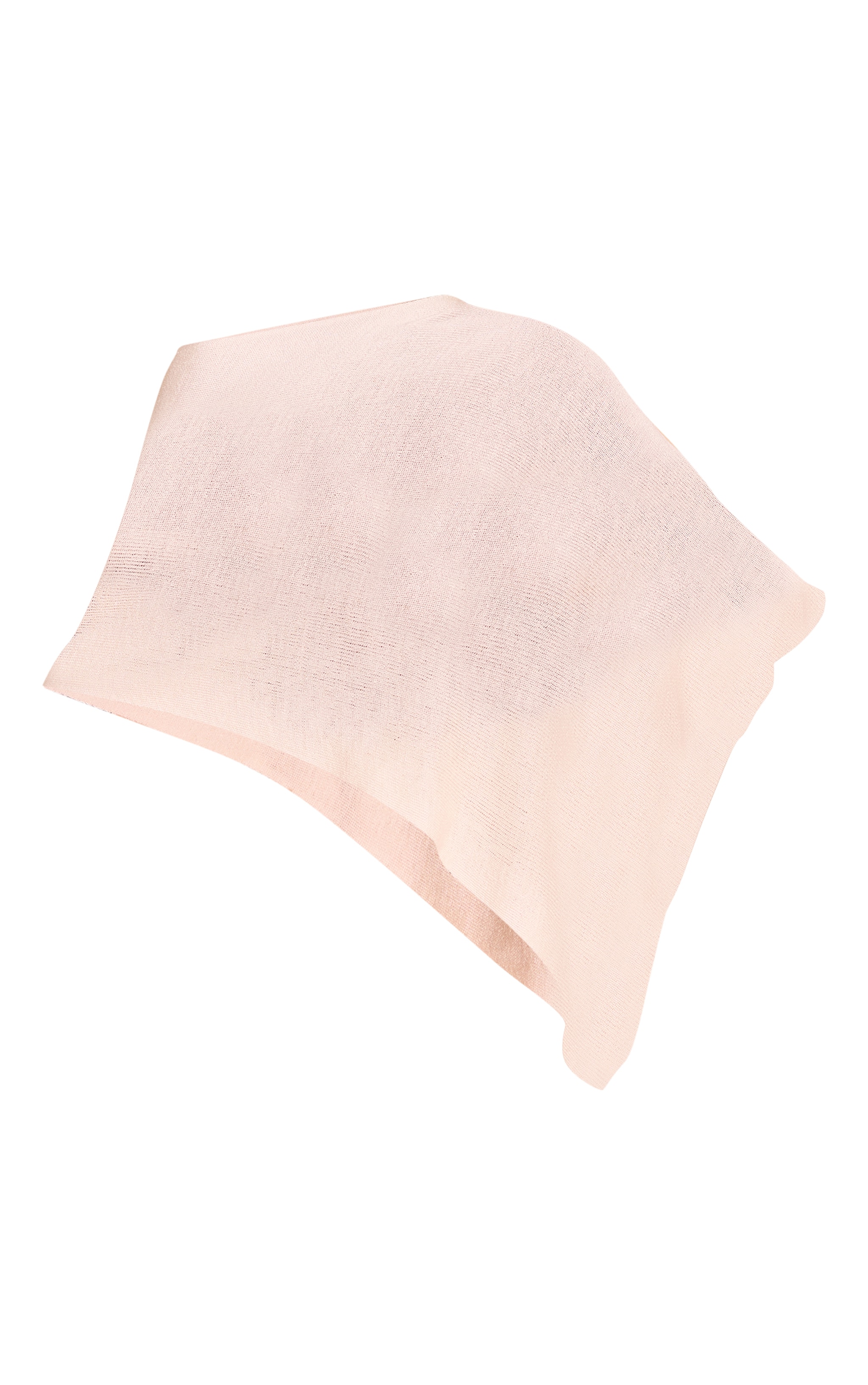 Cream Fine Knit Poncho Style Top  image 5