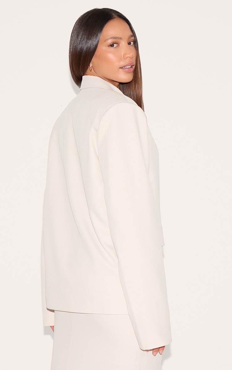 Tall Almond Oversized Blazer image 2