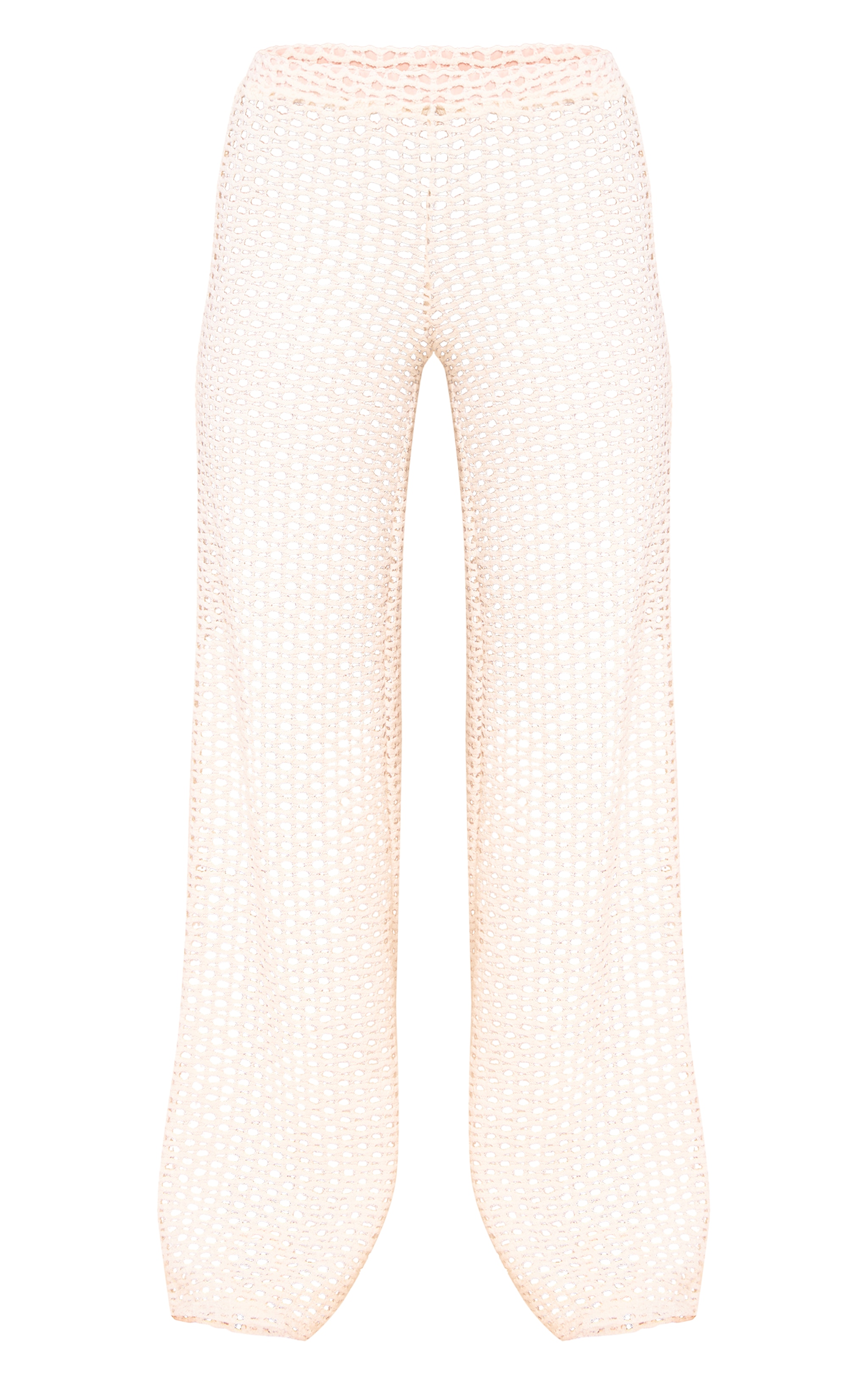 Stone Crochet Wide Leg Pants image 5