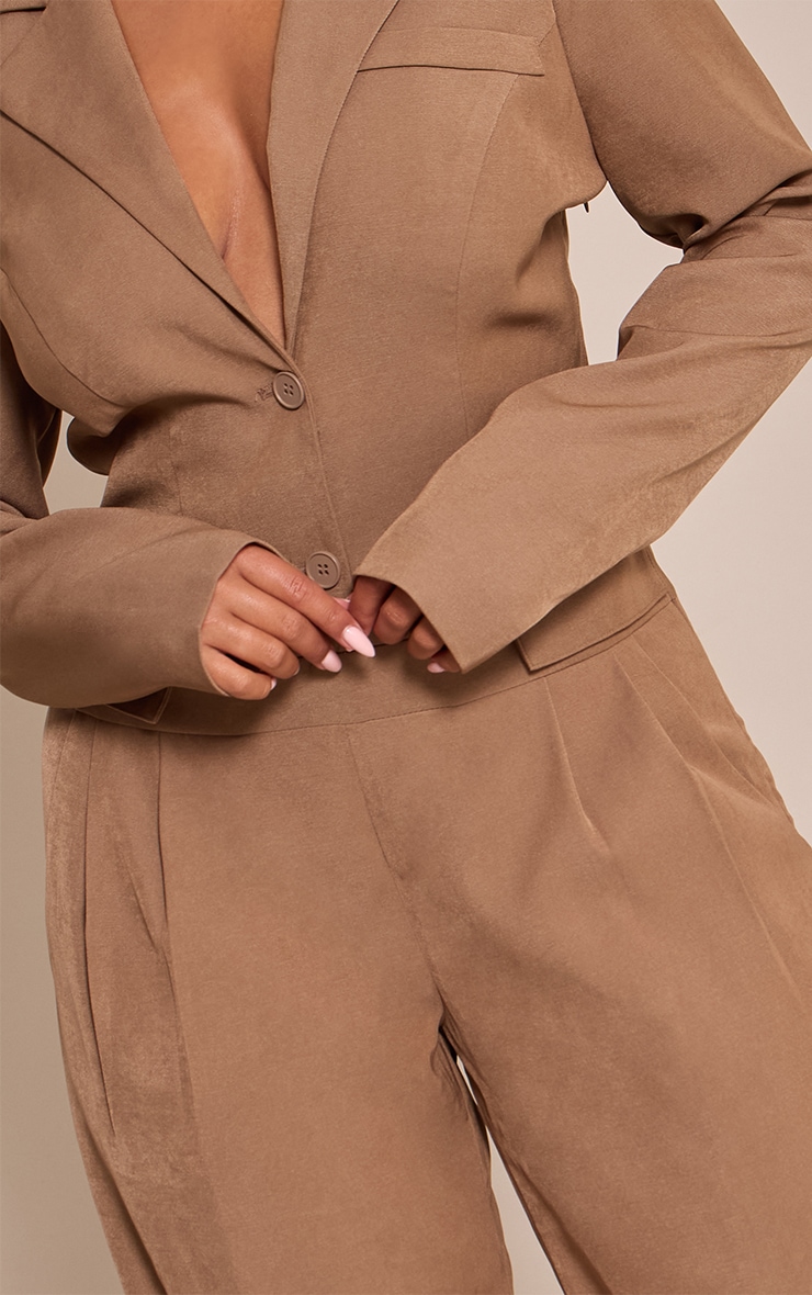 Shape Taupe Tailored Woven Jumpsuit image 4
