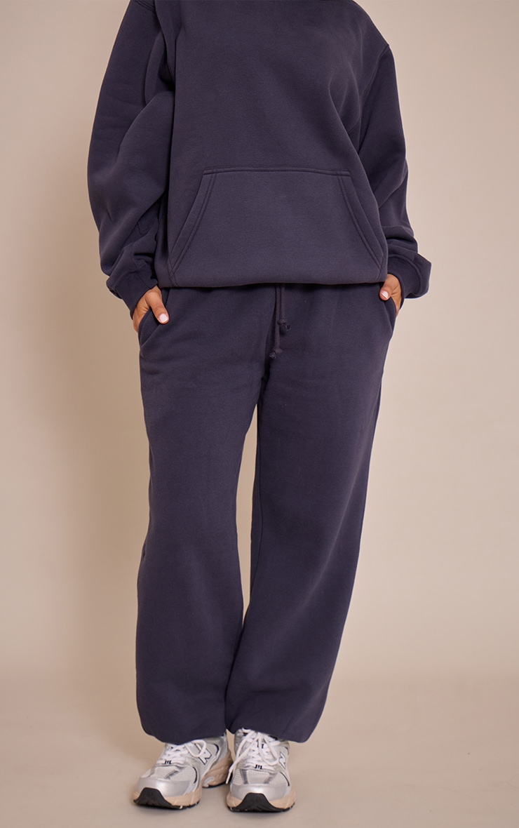 Petite Navy Cuffed Sweatpants image 2