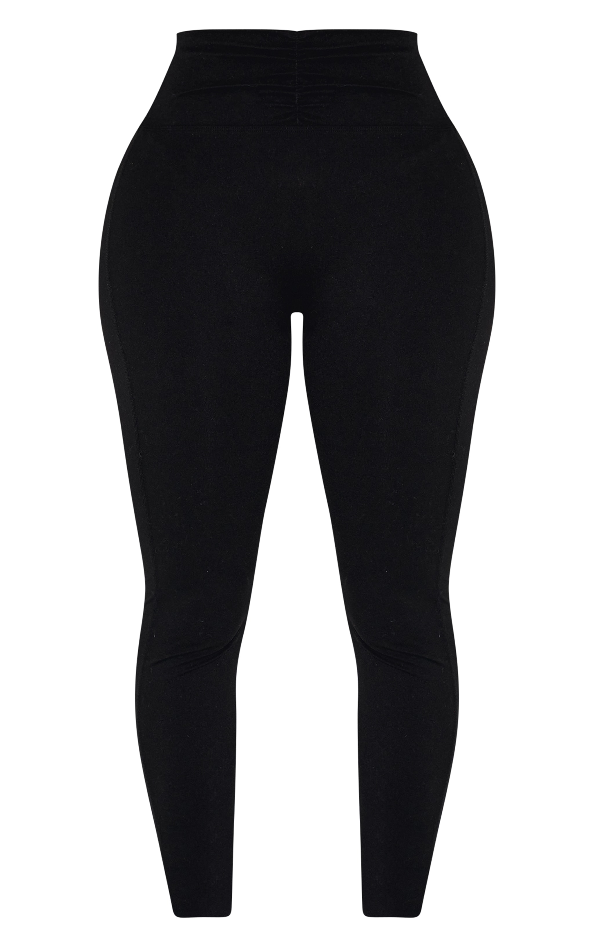 Shape Black Active Ruched High Waisted Leggings image 5