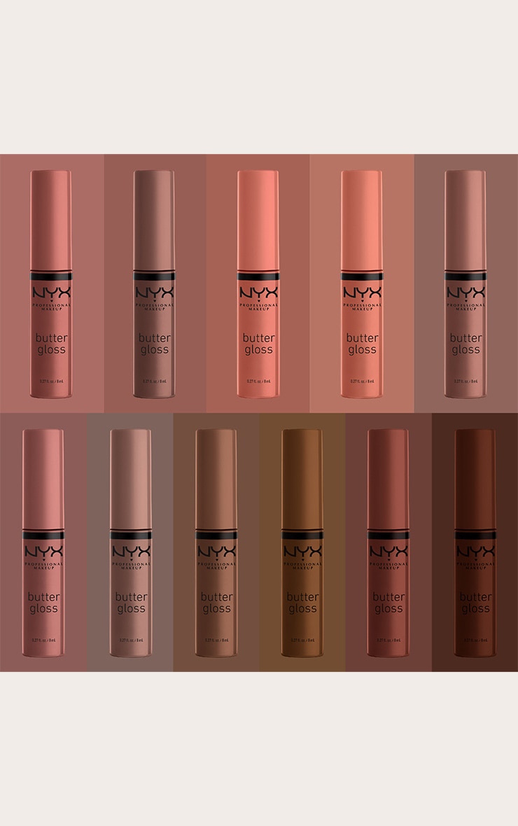 NYX PMU Makeup Butter Lip Gloss Brownie Drip image 3