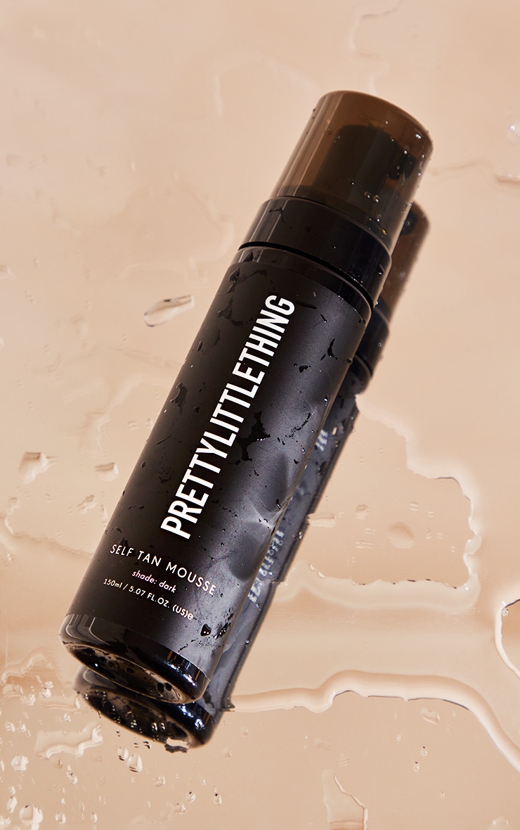 PRETTYLITTLETHING Self-Tanning Mousse Dark 150ml image 4