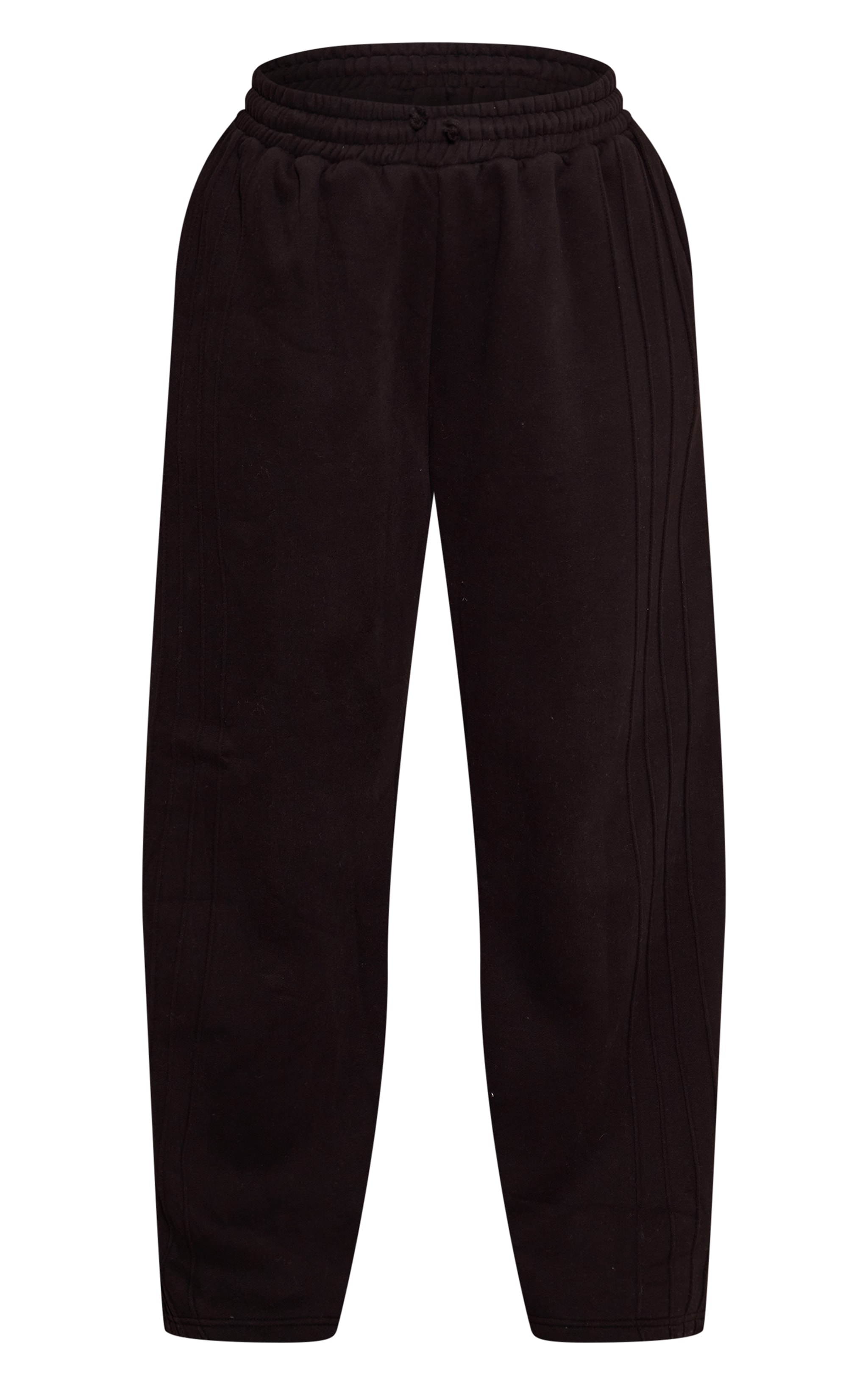 Plus Black Plus Black Seam Detail Sweatpant  image 5