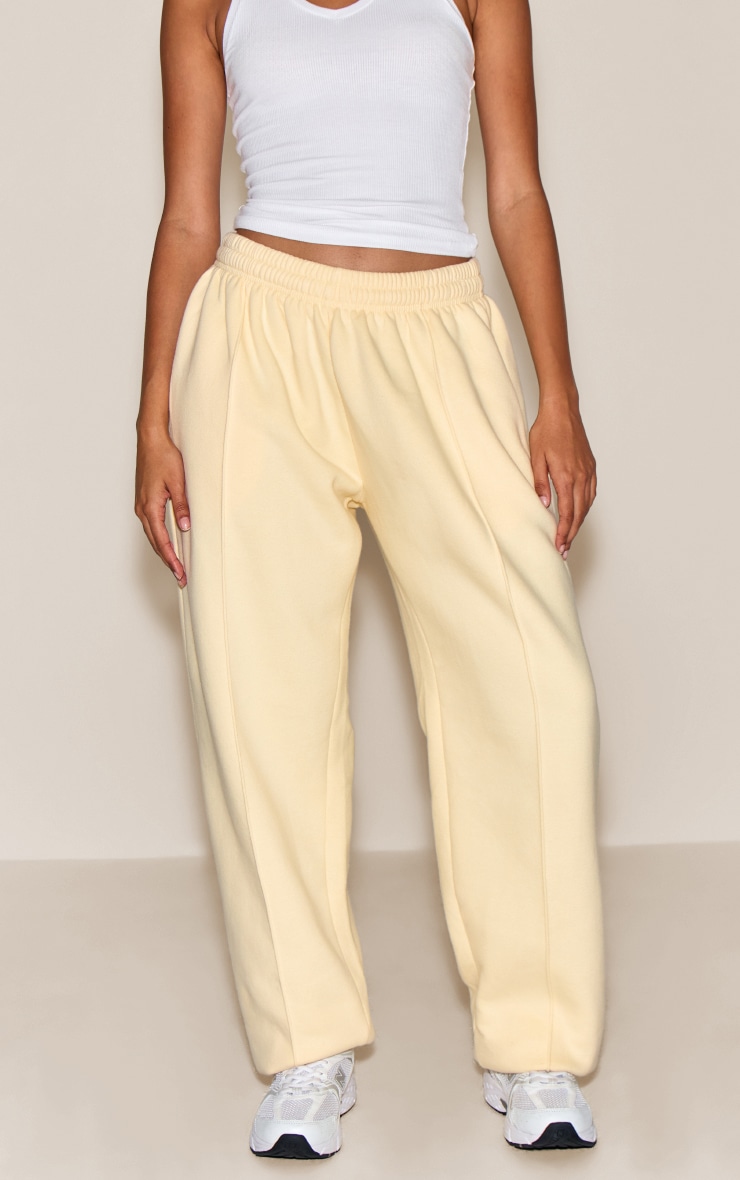 Buttercream Pintuck Oversized Cuffed Sweatpant image 2