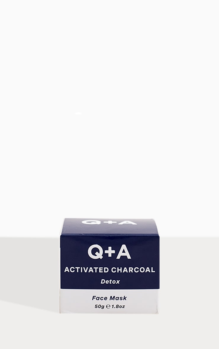 Q+A Activated Charcoal Face Mask 50G Beauty PrettyLittleThing