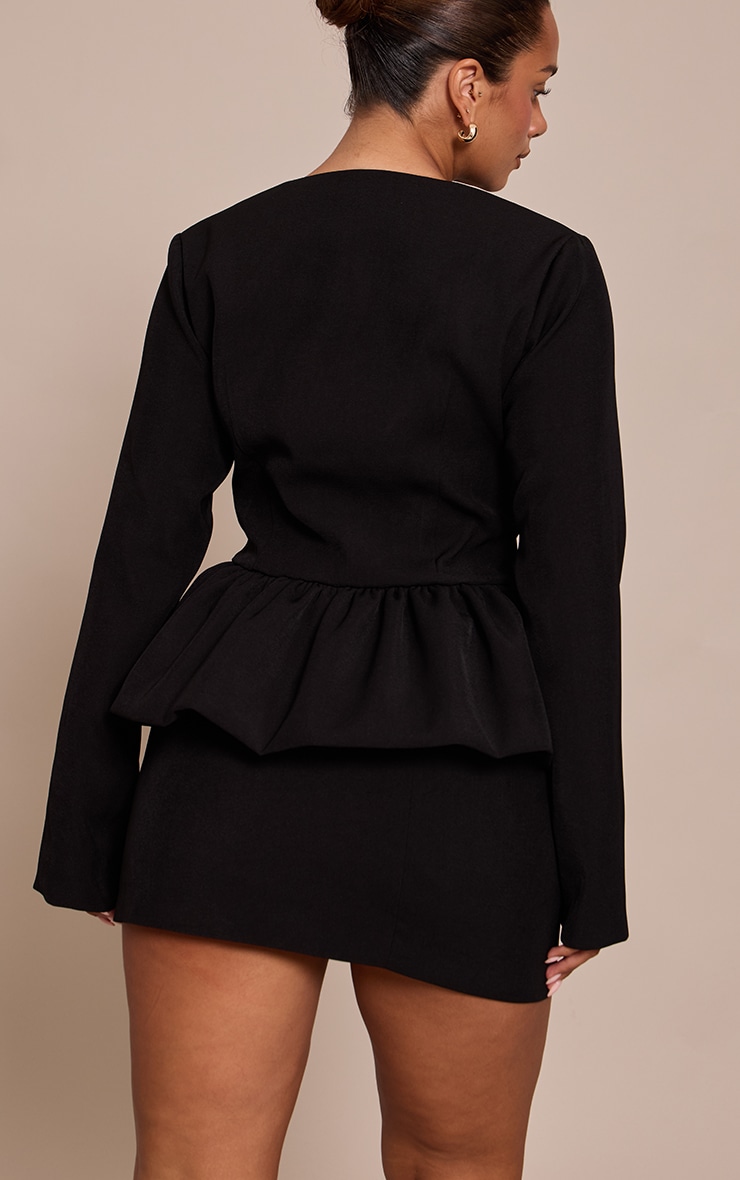 Shape Black Mini Skirt image 3