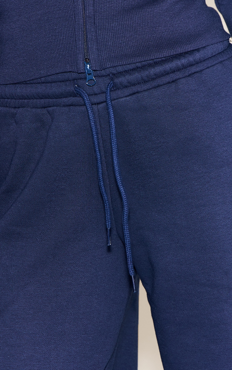 Navy Barrel Leg Sweatpants image 4