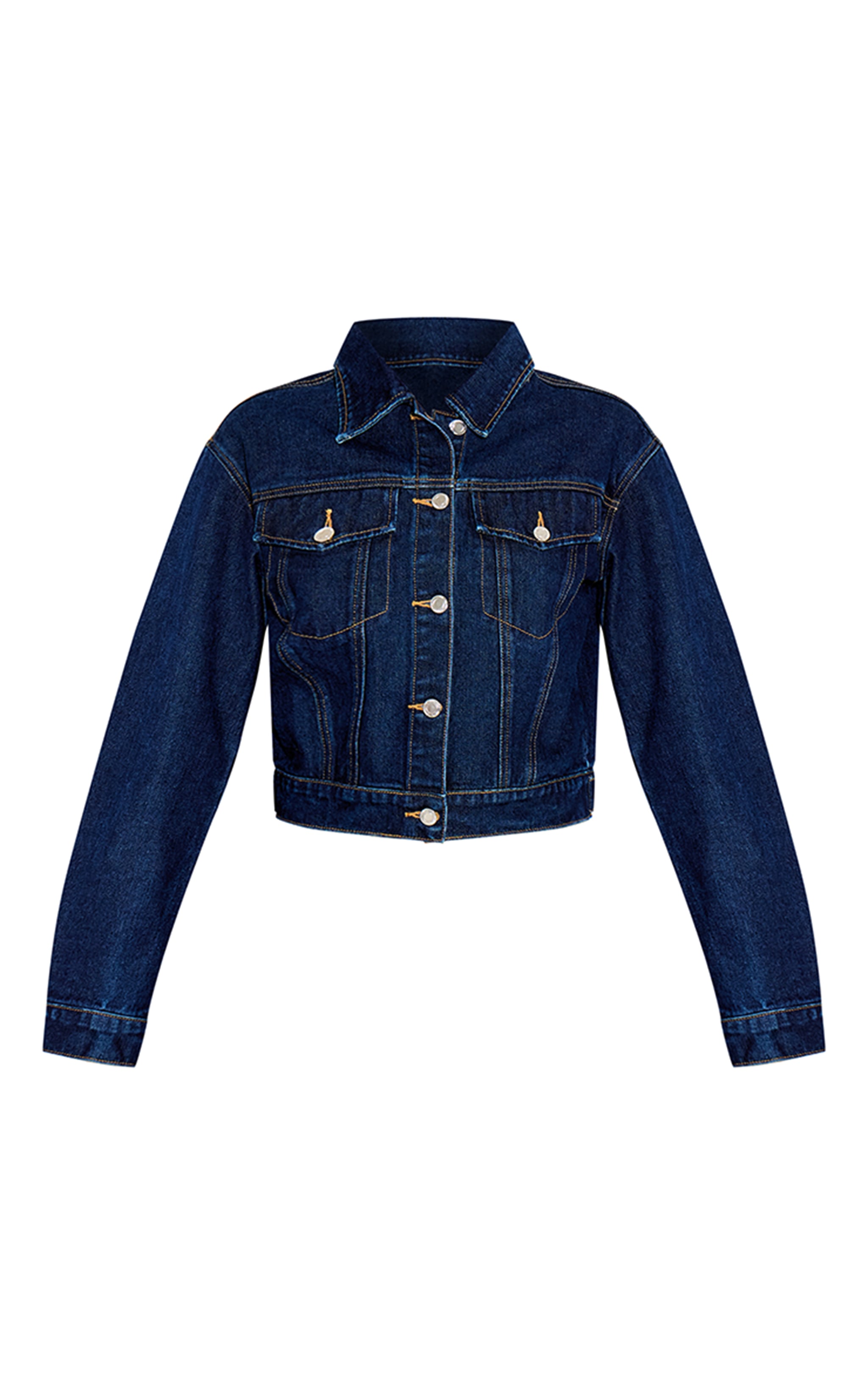 Indigo Slim Fit Denim Jacket image 5