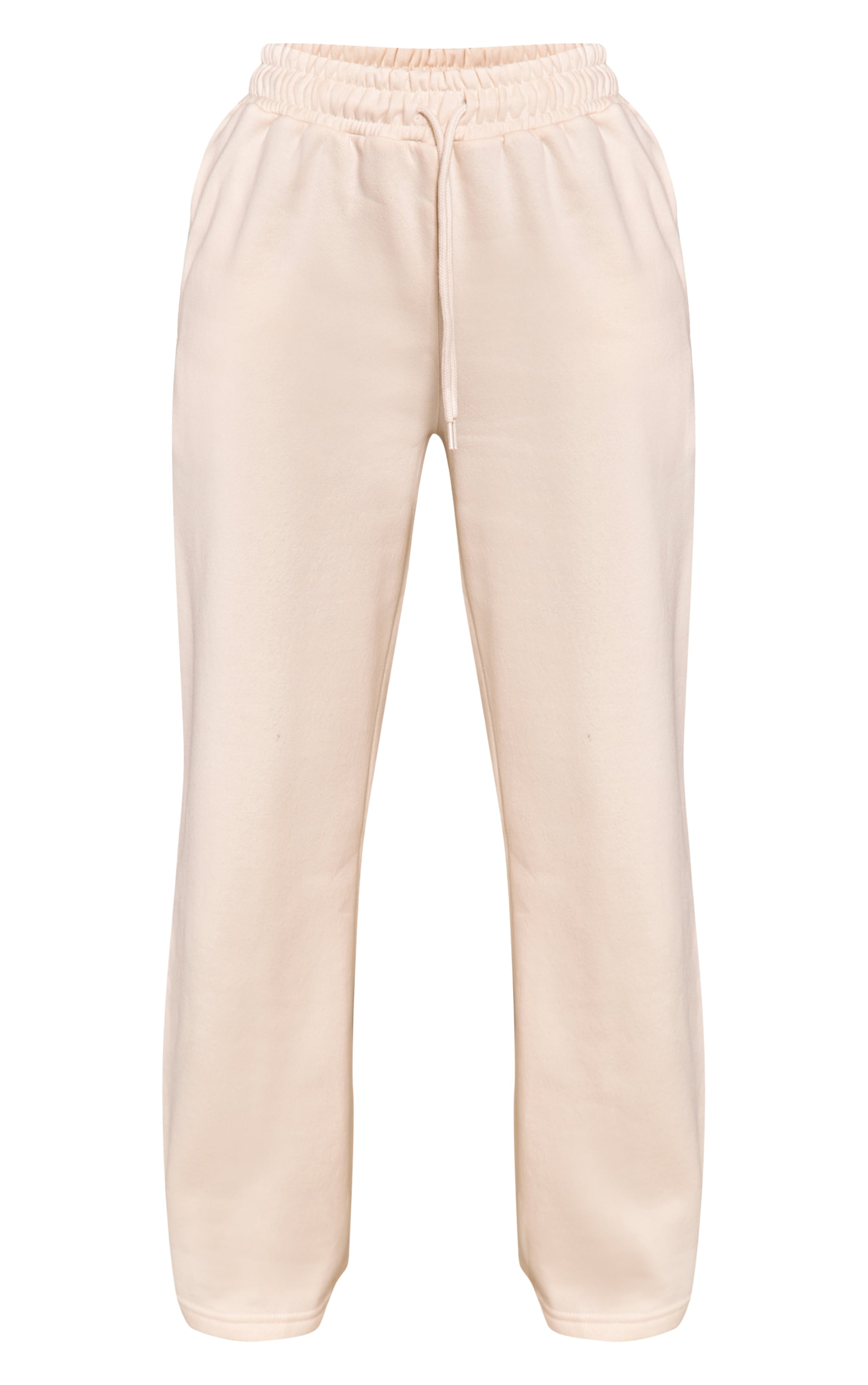 Petite Cream Oversized Wide Leg Sweatpants image 5