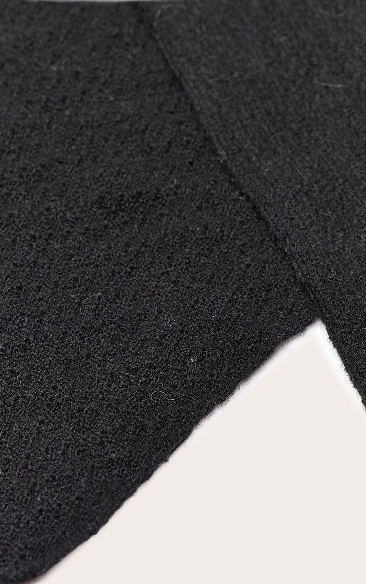 Black Knit Shawl image 3